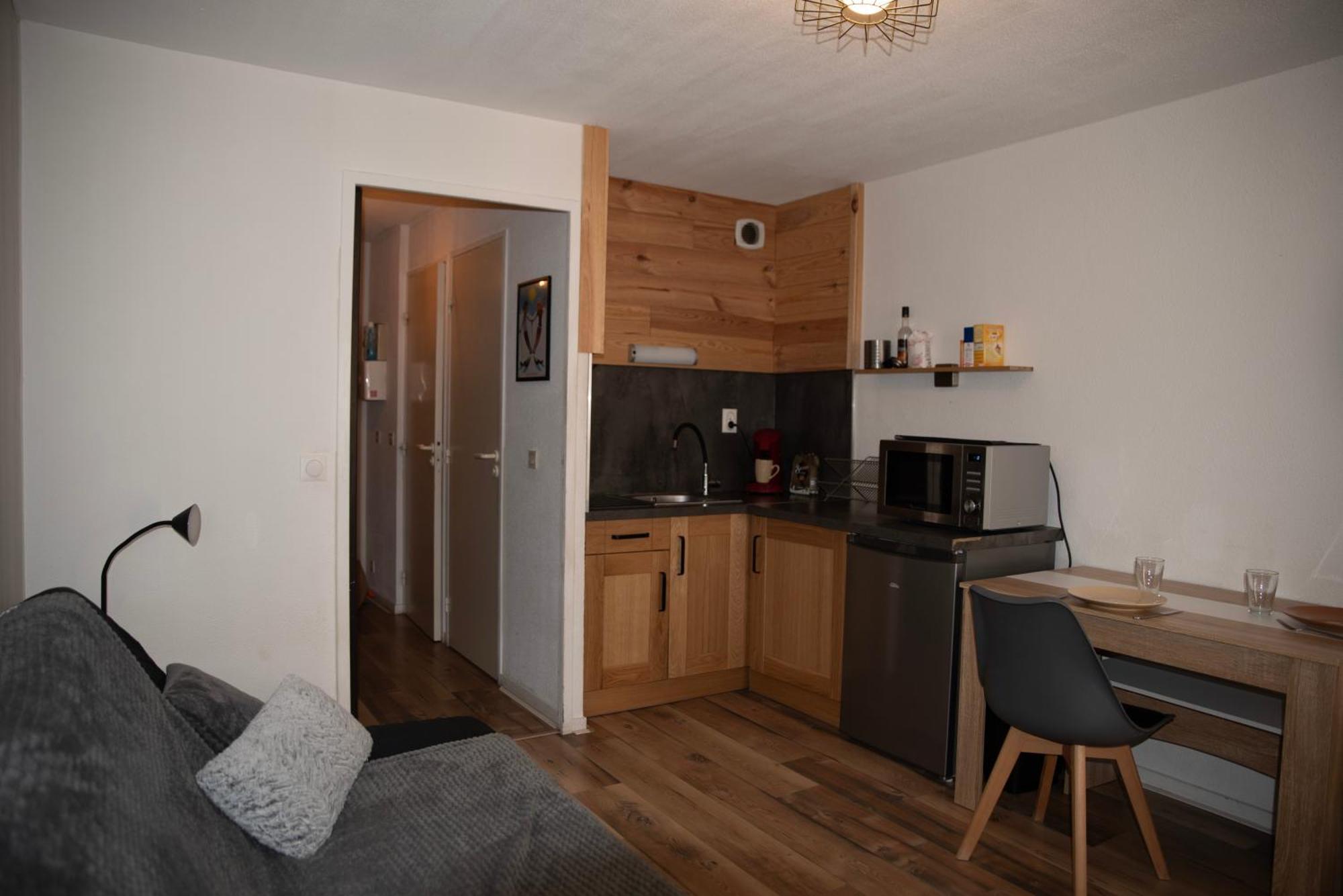Poutran 2, Studio 4 Personnes Au Pied Des Pistes Avec Grande Terrasse Oz Luaran gambar
