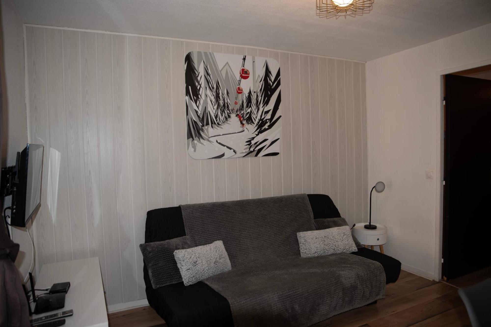 Poutran 2, Studio 4 Personnes Au Pied Des Pistes Avec Grande Terrasse Oz Luaran gambar